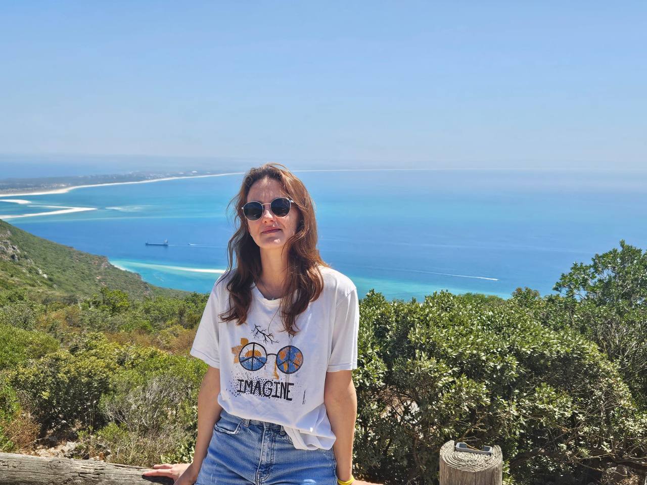 Ocean view from the hill